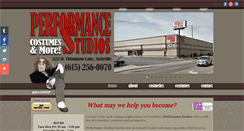 Desktop Screenshot of performancestudiosinc.com